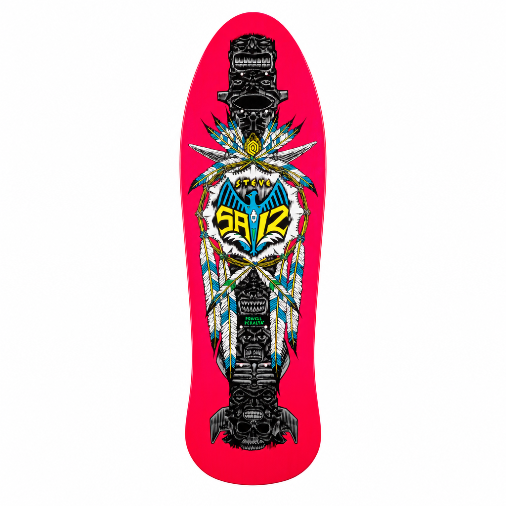POWELL PERALTA STEVE SAIZ TOTEM 10"X30.81" PINK