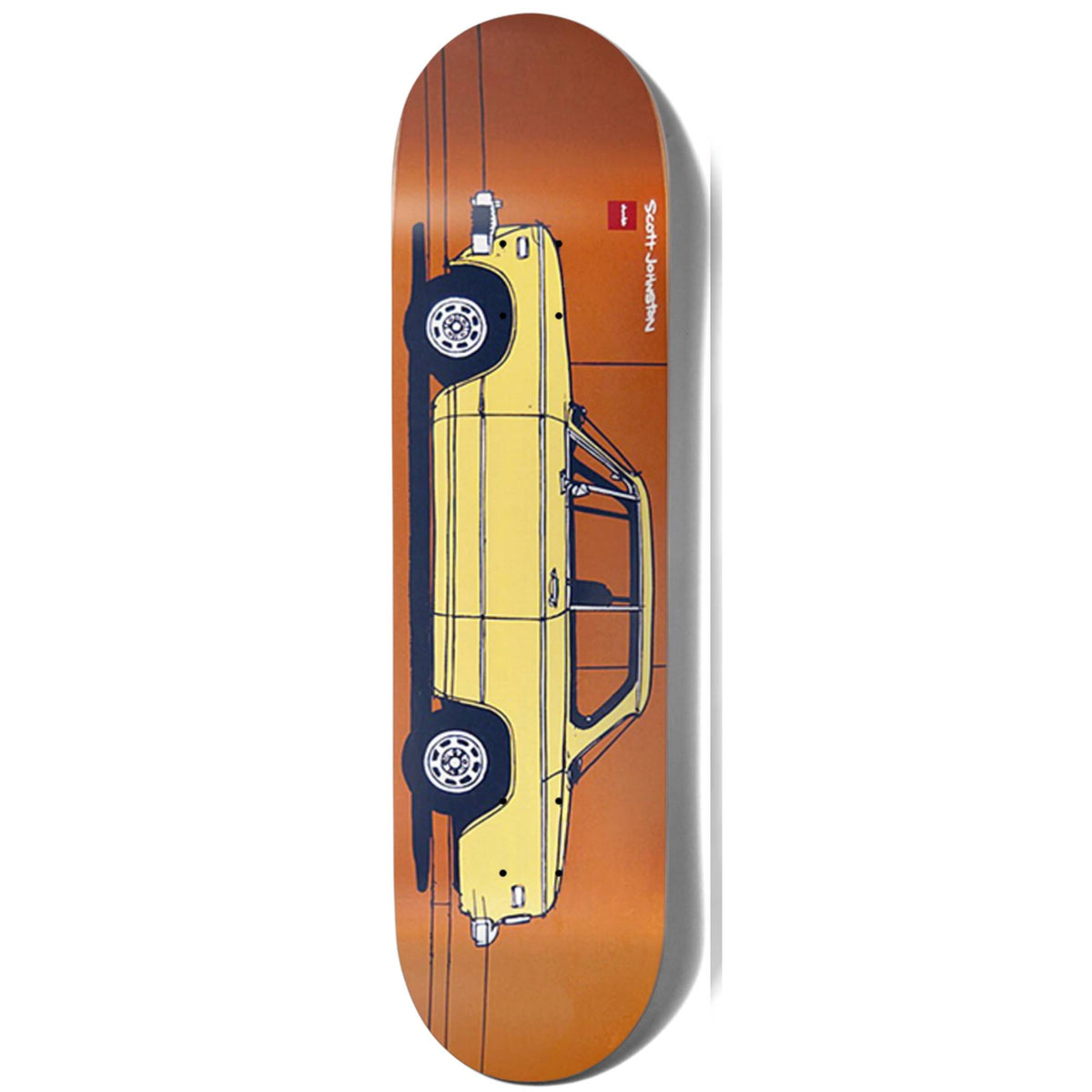 Chocolate Johnston Beamer Reissue Tabla Skate 8.25"