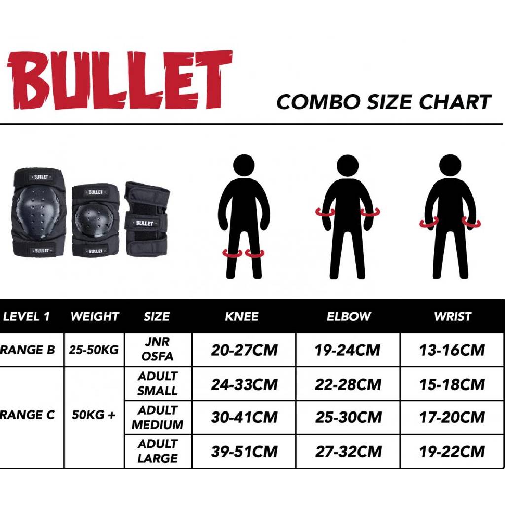 Bullet Standard combo adult negro