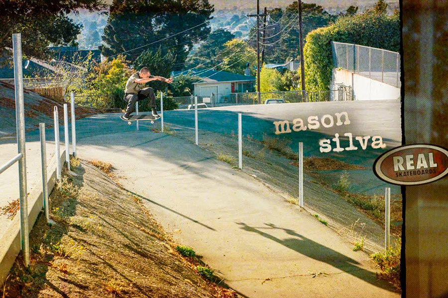 Mason Silva en Real Skateboards