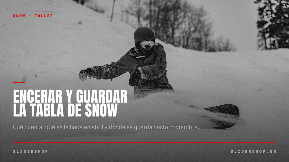 Como guardar tu tabla de snow en verano?