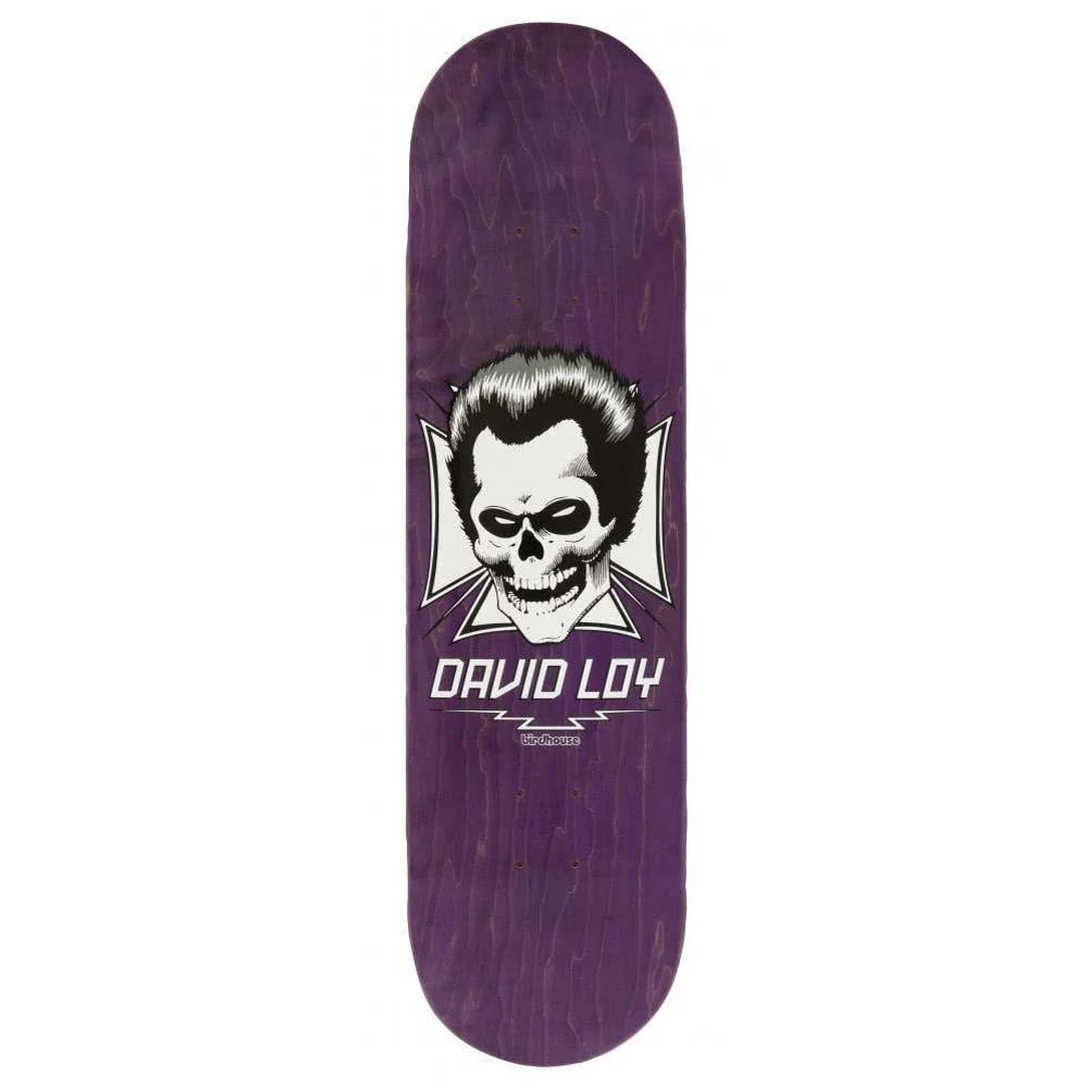Birdhouse Loy Skull Purple 8.38 Deck