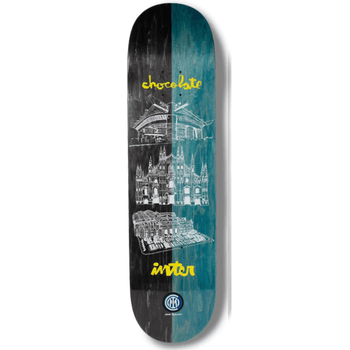 Chocolate CH Fernandez Inter Milan Tabla Skate 8.25"