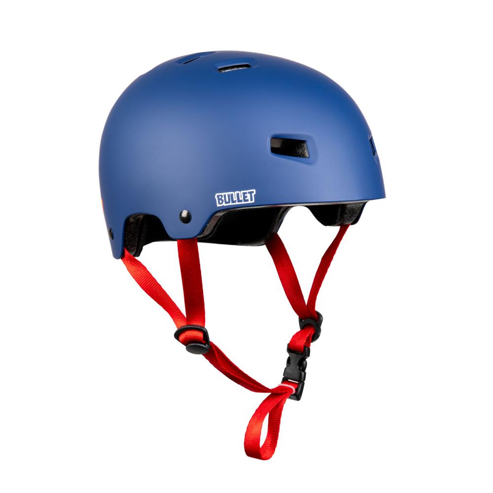 Bullet Santa Cruz  Strip Logo azul