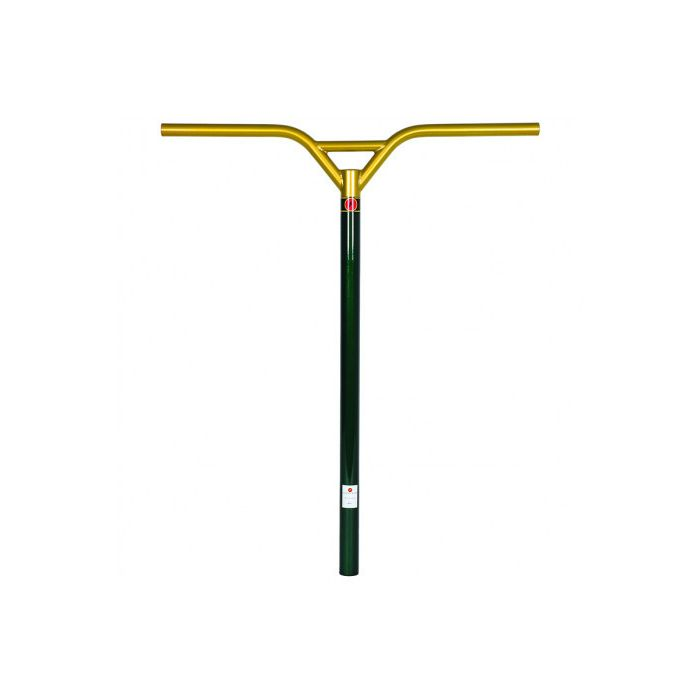 Manillar PRIME Didine 790 mm con parte superior dorada y tubo oscuro