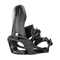 Fijaciones de snowboard Nidecker Carbon Supermatic en negro