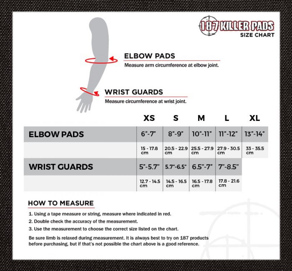 187 Killer Pads combo Pack Knee & Elbow