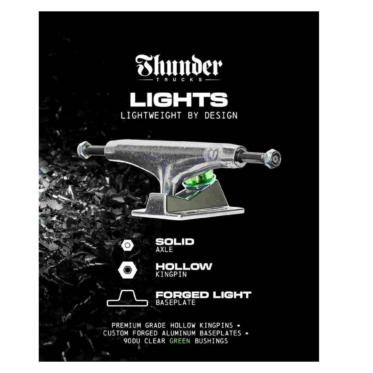 Thunder Light Polished II Ejes Skate 148