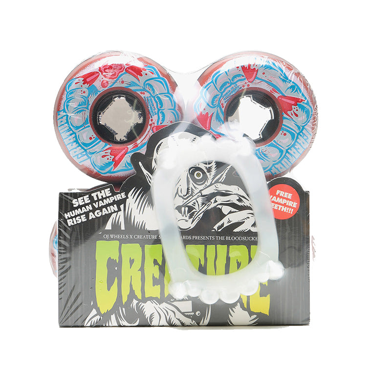 OJ WHEELS X CREATURE SKATEBOARDS CURBSUCKER BLOODSUCKER