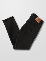 VOLCOM 2 X VORTA TAPERED DENIM BLACK OUT - SliderSBD