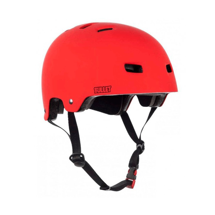 BULLET HELMET DELUXE T35 RED - SliderSBD