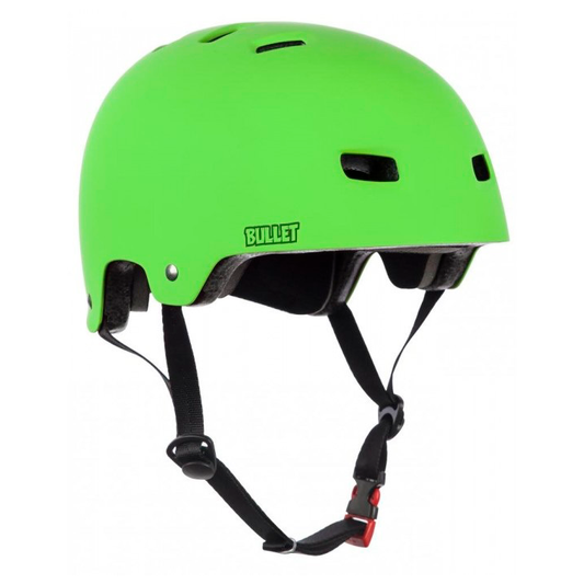 BULLET HELMET DELUXE NIÑO GREEN - SliderSBD