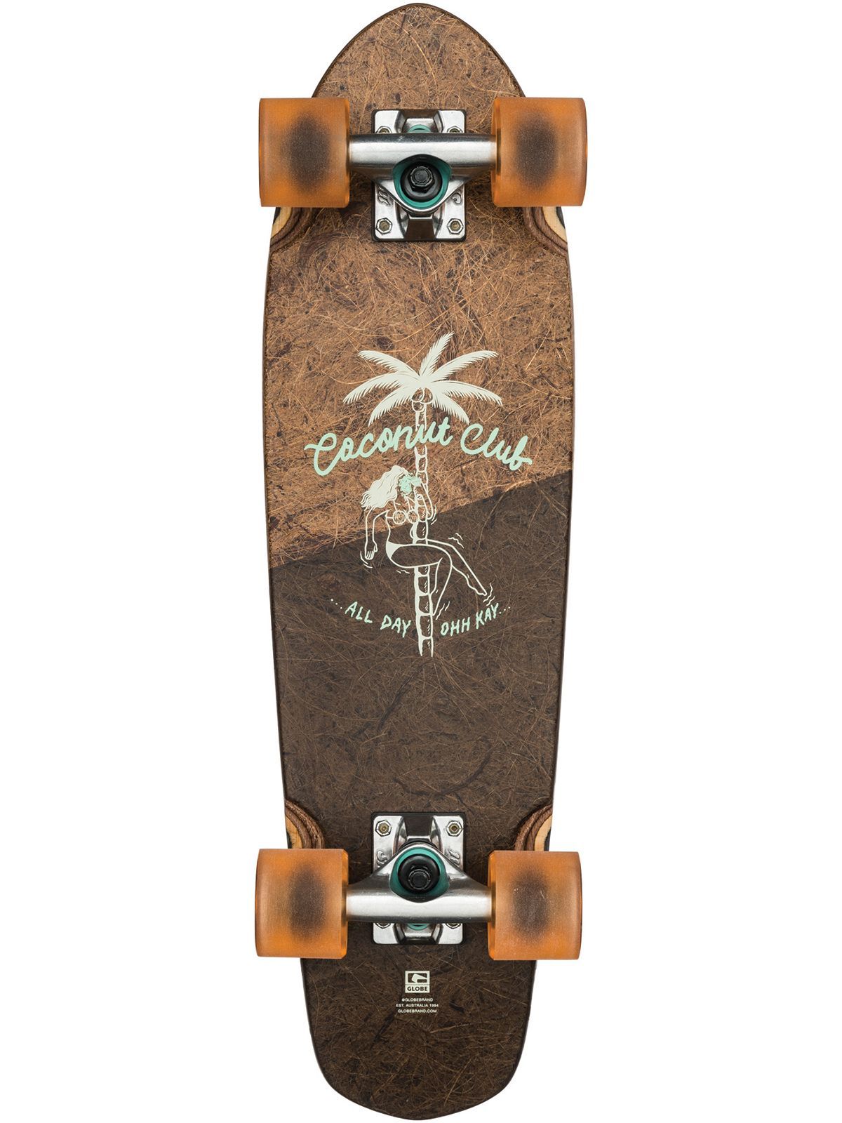 GLOBE COCONUT CLUB 26"X7.25"13.75"WB CRUISERBOARD