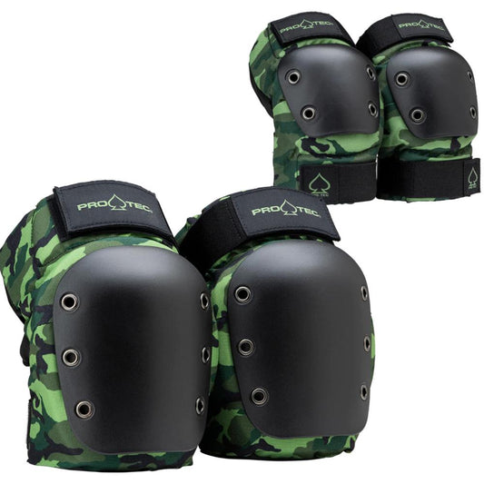 Pro-Tec Knee/Elbow Pad Set Rodilleras y Coderas Camo