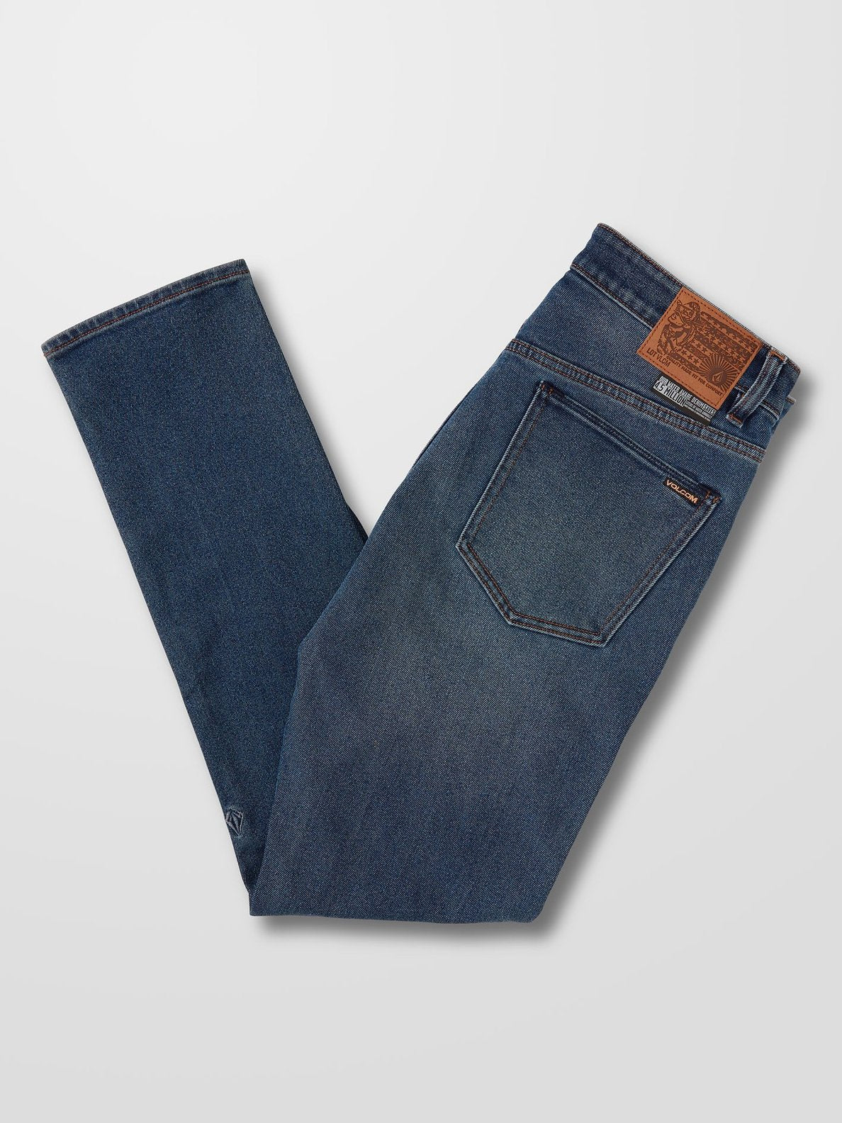 VOLCOM 2 X VORTA TAPERED DENIM EASY BLUE - SliderSBD