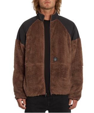 Volcom Runtime Error  Brown chaqueta